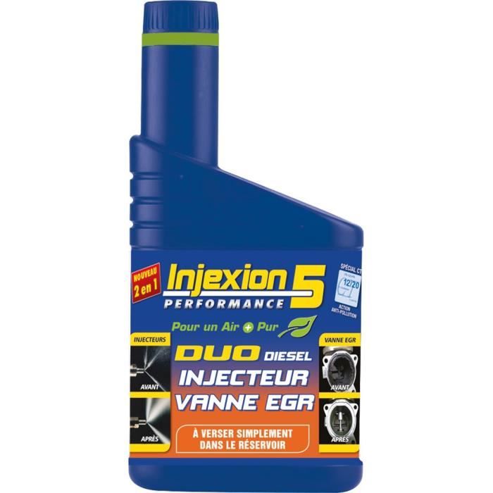  INJEXION 5 IDADUO Duo Diesel Injecteur Vanne EGR 