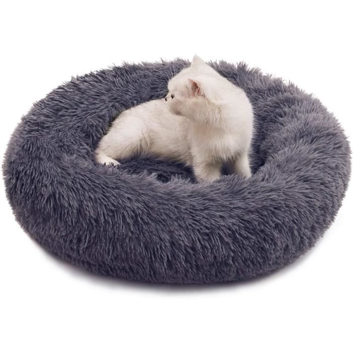 Panier Pour Chien Panier Pour Chat Rond Coussin De Lit Moelleux Pour Animaux De Compagnie Doux