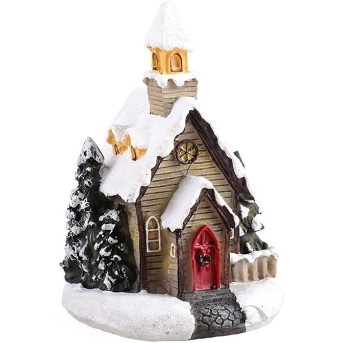 Maison de Noel Village de Noel Miniature D corations de No l
