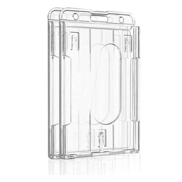 Porte-badge En Forme De Loutre Mignon Avec Lanière - Transparent, Pour Cartes D'identité, Infirmières, Enseignants