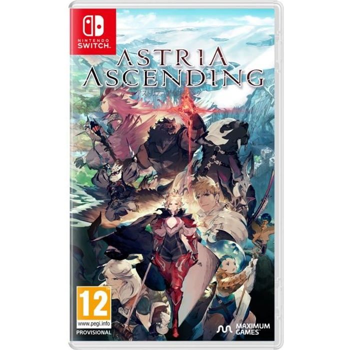 Jeu PS4 Astria Ascending - Nintendo Switch - Jeu de rôle - 4K - Final Fantasy
