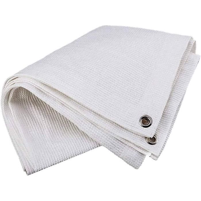 Filet D'ombrage à 50 % Blanc – Filet D'ombrage Pour Serre De 2 X 2 M, 2 X 3 M, 3 X 3 M, 3 X 8 M, 6 X 6 M, Bâche D'ombrage De Jardin Pour Couverture De