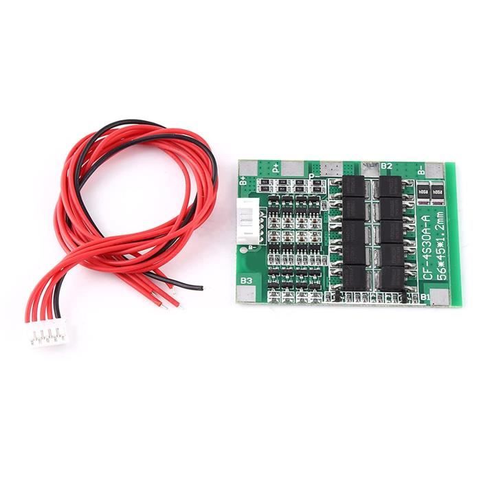 Lot De 5 Cartes De Protection BMS 30A 14.8V Pour Batterie Li-ion 4S 18650 - Neuf