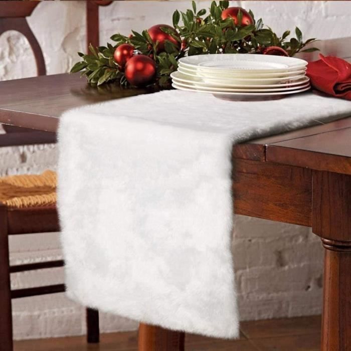 Rouleau De Fausse Neige Pour Décorations De Noël - 150 X 40 Cm En Polyester Doux - Imitation Neige Moelleuse Pour Village De Noël, Sapin, Table