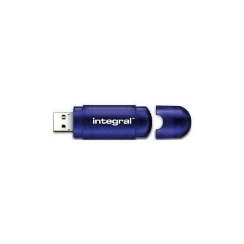 INTEGRAL Clé USB Evo 64 Go - USB 2.0 - Bleu transparent