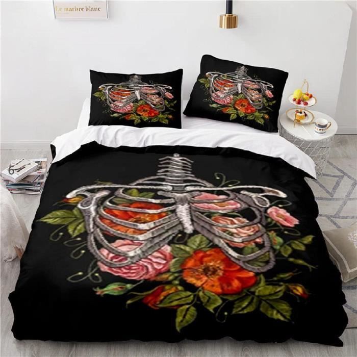 Housse De Couette-2 Personnes Logo De Superman Tissu en Polyester Doux