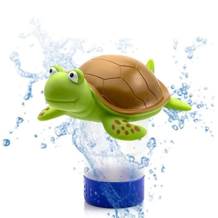 Flotteur Chlore Piscine Dinosaure Canard-Requin - Distributeur Chlore Amusant Pour Spa Et Piscine, Accessoire Mignon