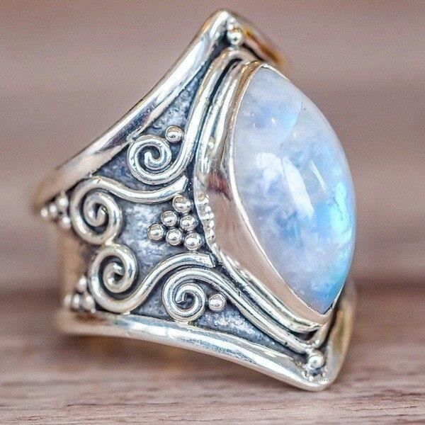 Bague style bohemien avec grosse pierre pour femmes nouvelle collection de bijoux tailles 5 6 7 8 9 PRESENTOIR A BIJOUX Cdiscount Bijouterie