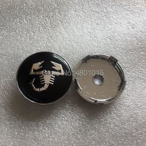 4 Pièces Cache Moyeu OD 60mm ID 56mm,Auto Cache Moyeux,Cache Moyeu Centre De Roue,Enjoliveur De Voiture,Bouchon De Jante,Plastique ABS Cache-Moyeu,Accessoires De Voiture Avec La Plupart Des Voitures