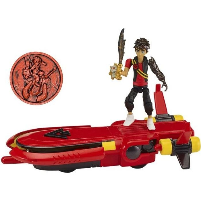Zak Storm - Figurine Articulée Crogar 8 Cm Avec Trésor - 41536