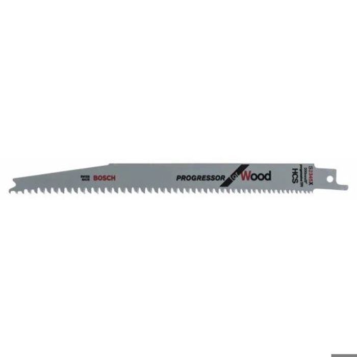 Lames de scie sabre Progressor for Wood (S2345X) - BOSCH - 5 pièces - 150 mm