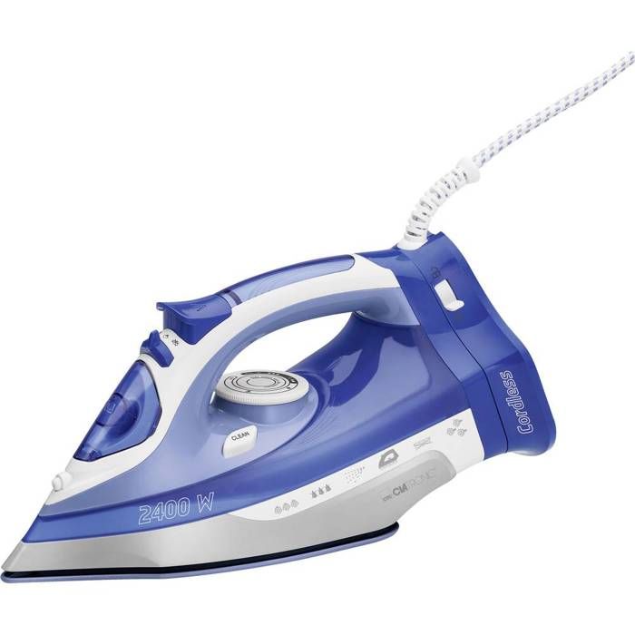 Fer à repasser semelle céramique avec ou sans fil Clatronic DB 3706 - vue 2