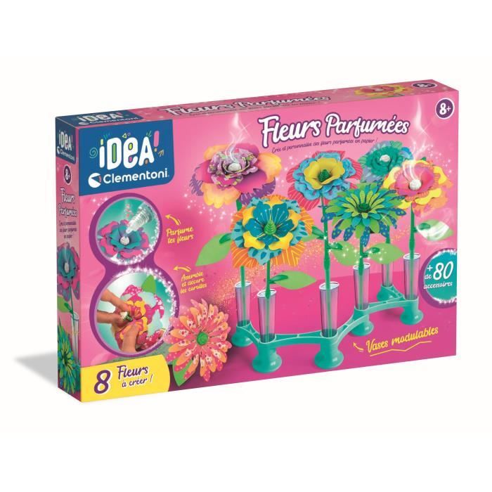Kit Créatif Fleurs Parfumées Clementoni - 7 Créations Personnalisables