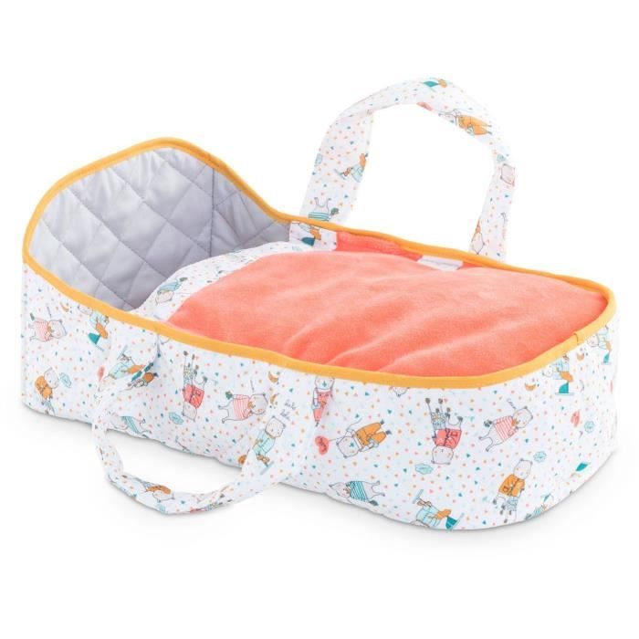 Corolle Mon Premier Poupon Corolle Couffin Corail Pour Poupon 30 Cm Des 18 Mois Cdiscount Jeux Jouets