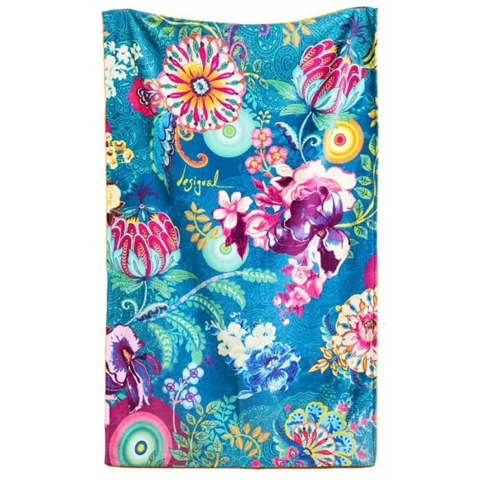 Serviette De Bain Desigual Paisley Bloom Nc Achat Vente