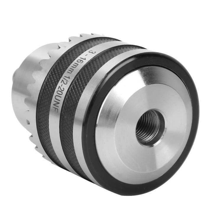 Mandrin Auto-serrant SDS Pour Perceuse à Percussion - Plage 2-13 Mm, Montage 1/2-20UNF - HSS, Sans Clé, Facile à Utiliser