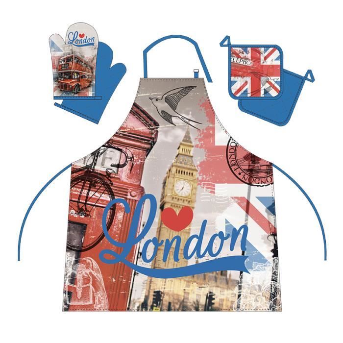 Set Cuisine Tablier Manique Cdiscount