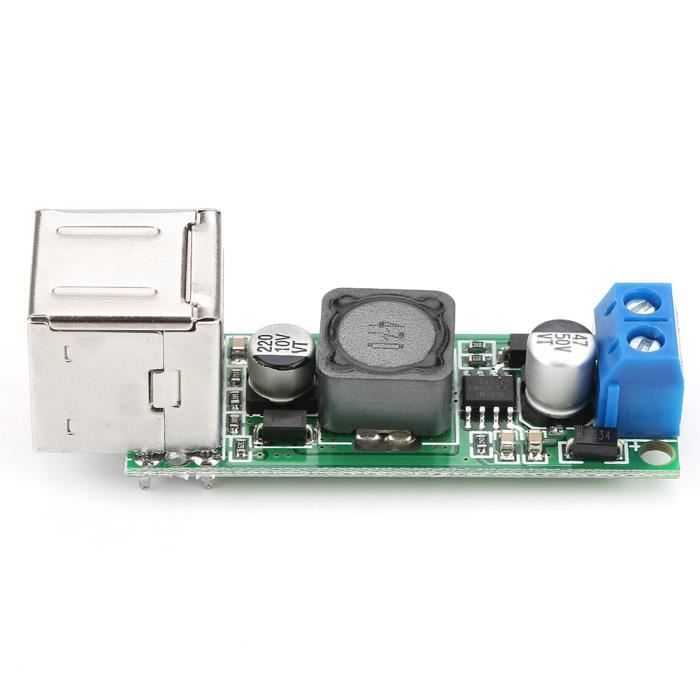 Module Abaisseur-tension DC 10A 180W Oumefar - 10.5-70V Vers 2.5-58V Réglable - Pour Pilote LED, Charge Batterie, Alimentation Véhicule - 8