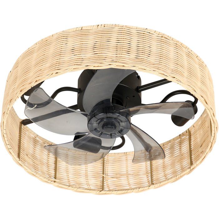 Ventilateur Plafonnier FARELEK Alyzia 40 cm Moteur DC