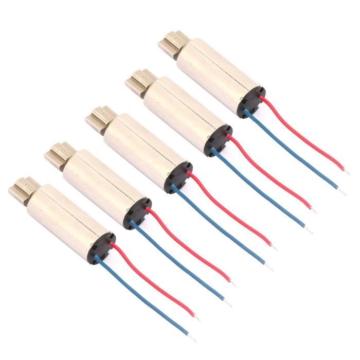 Moteur Vibrant Plat 3V 8x3mm - 5 Pièces Pour Téléphones, Bracelets Connectés Et Appareils Portables