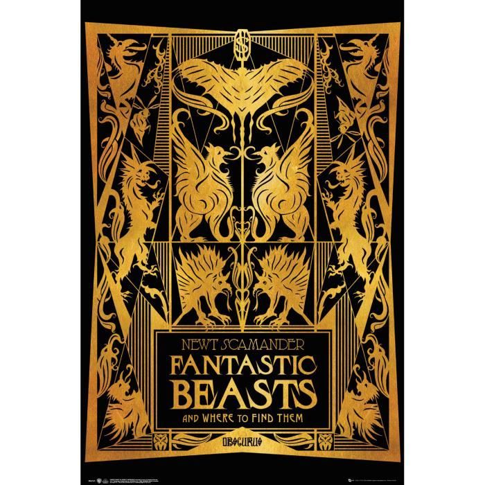 Poster Les Animaux Fantastiques Achat Vente Pas Cher