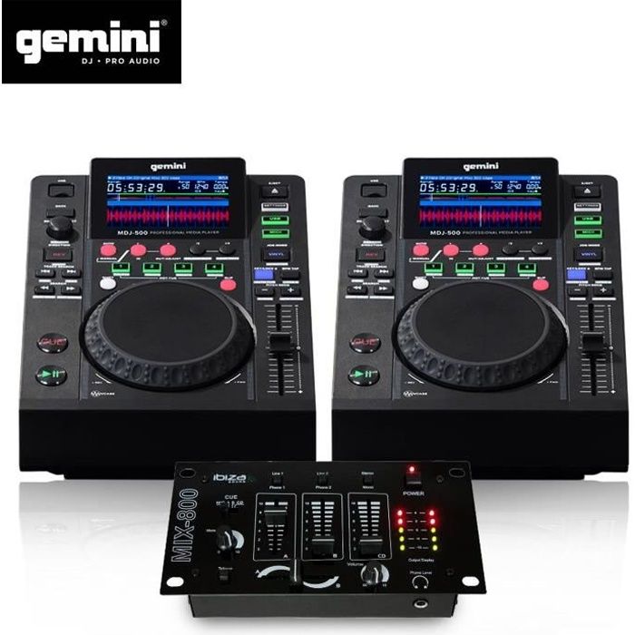 Table de mixage professionnelle Gemini UMX7 VCA UMX-7