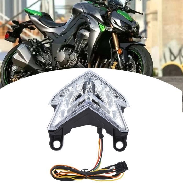 Feu Arrière LED Pour Yamaha MT-09 / FZ-09 / MT-10 (2014-2018) - Clignotants Intégrés, Feu Stop, Feu De Plaque