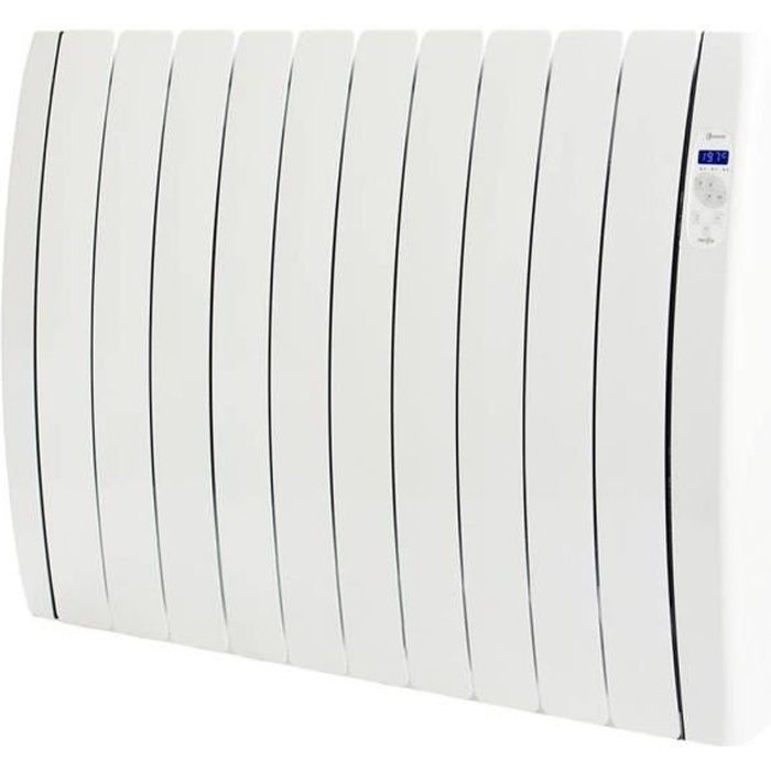 radiateur electrique a inertie pierre de steatite 1500w rc10ttssc inerzia cdiscount bricolage