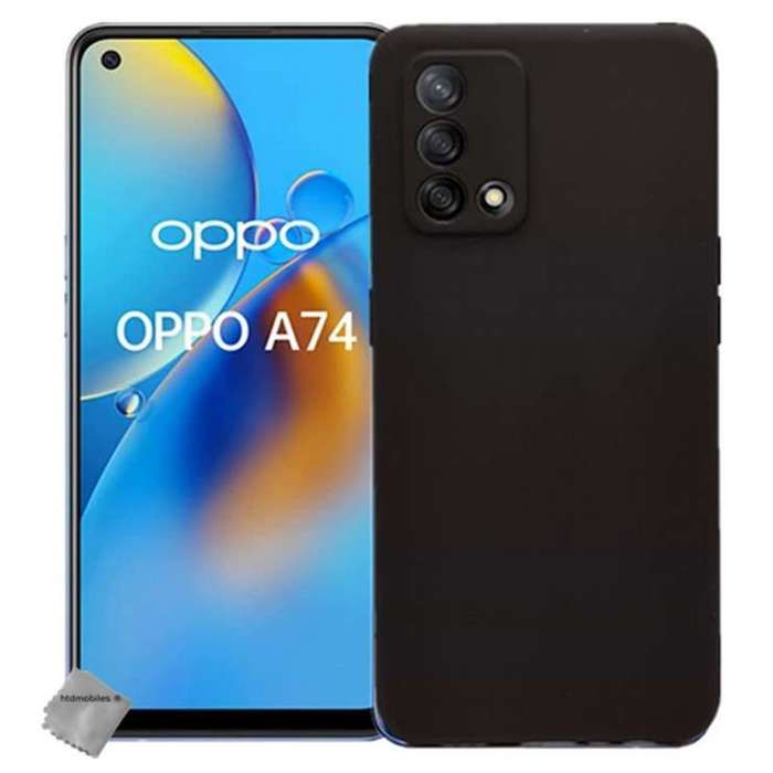 Bleu Housse Etui Oppo A74 4G Laybomo Coque pour Oppo A74 4G Etui Cuir Rabat de Style Prime avec Doux Silicone Portefeuille Magnétique Cover Anti Choc avec Fente pour Carte 