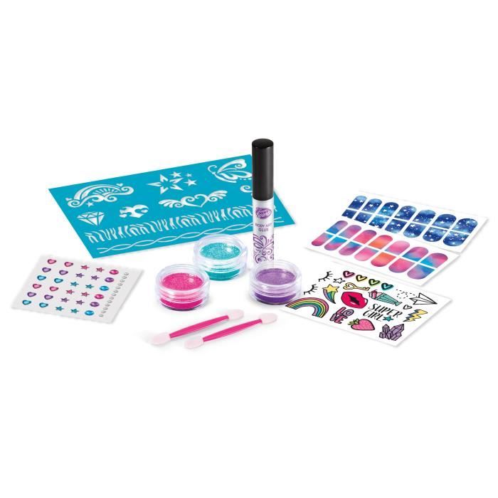 Kit De Tatouages Brillants Et Nail Art Pailletés - vue 10