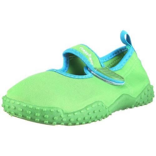 Sandales enfant Playshoes UV-Schutz Aqua-Schuh - Vert - Mixte