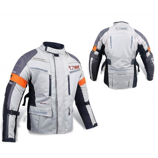 Veste de moto en jean pour hommes - Blouson de moto léger et respirant