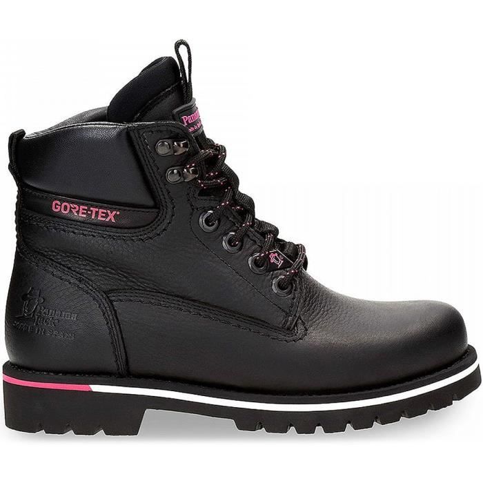 Bottes Panama Jack Amur GTX Urban W Femme Cuir Noir Le noir