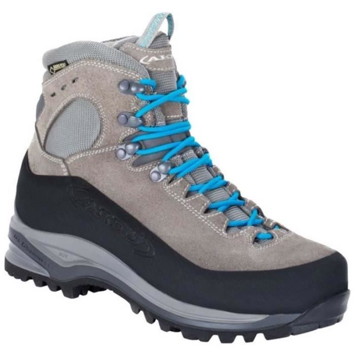 AKU Bottes de randonn&eacute;e femme  Superalp Goretex - Gris - Synth&eacute;tique 