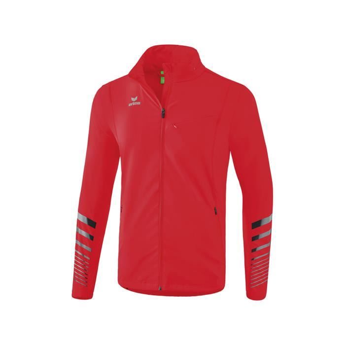 Veste Running Fonctionnelle Erima Femme - Coupe-vent Imperméable - Respirante Avec Mesh - Coupe Cintrée