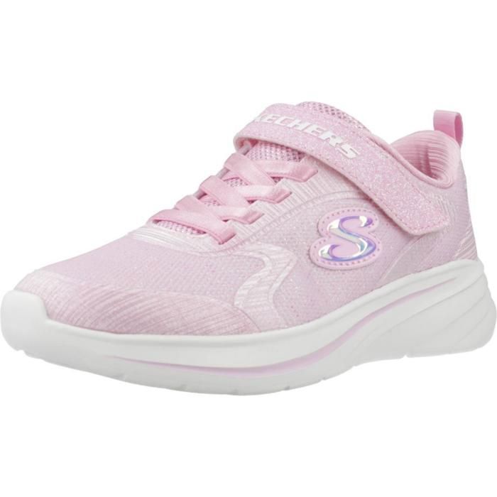 Skechers Zapatillas Niña Modèle Chaussure Skechers Modèle Wave 92 - Coleur Rose