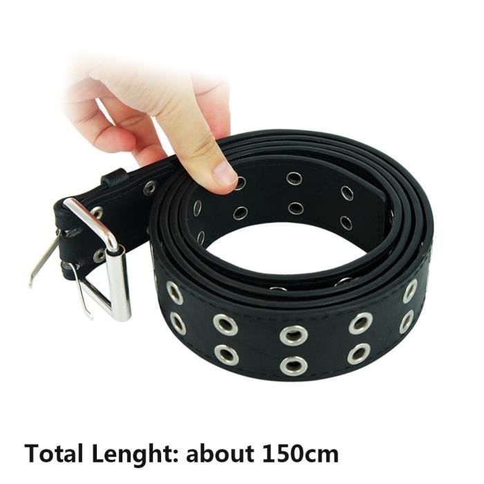 Largeur 150cm Ceinture cha ne en cuir pour hommes et femmes