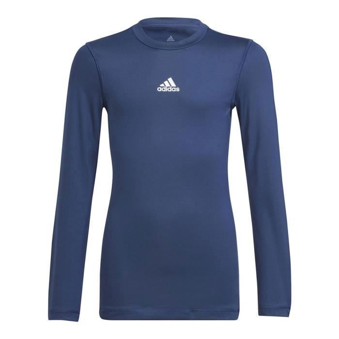 T-Shirt de compression Adidas Techfit pour enfant - Bleu marine