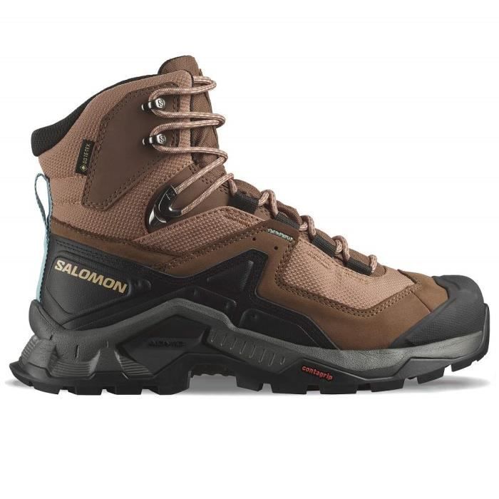 salomon quest element gtx w bottes de randonnée pour femme marron 471577