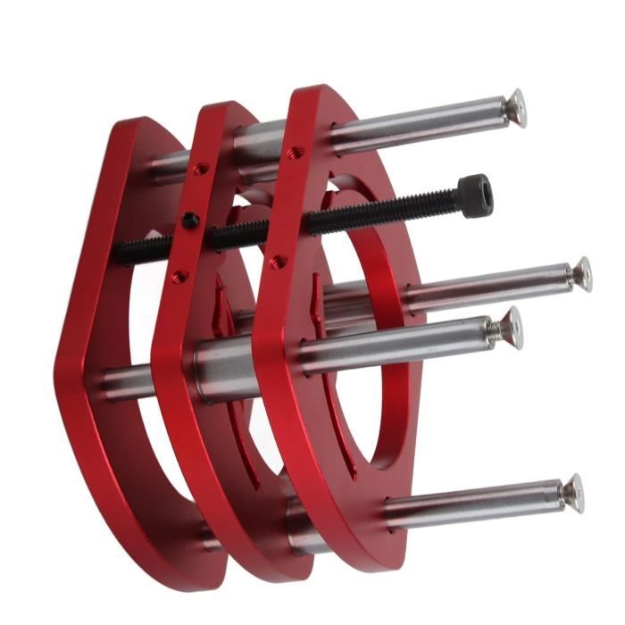 Kit Levage Routeur Pour Table - Plaque Insertion, Ascenseur 47mm, Anneaux, Pour Travail Du Bois