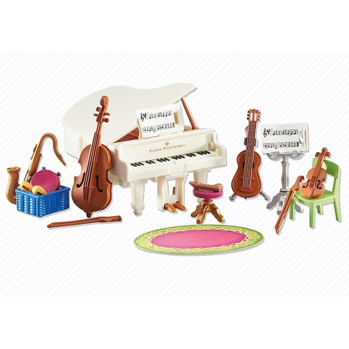 PLAYMOBIL 6458 Aménagement pour salle de musique - Cdiscount Jeux - Jouets