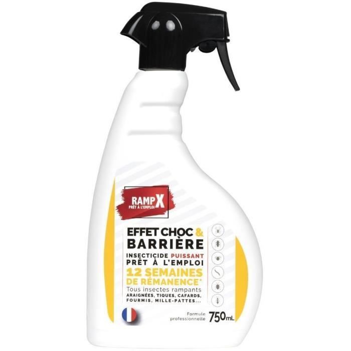 RAMPX - Spécial Anti-Punaises de lit - Formule choc & longue durée - Spray PAE 750ml