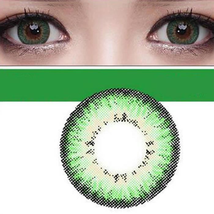 Lunettes yeux hotsell verts