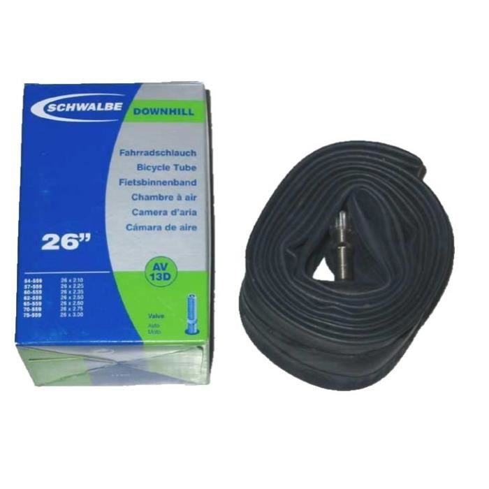 Chambre A Air Schwalbe Downhill Av13d 26x2 10 3 00 Schrader Prix