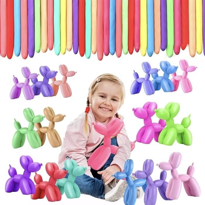 200 Ballons De Modélisation Magiques Multicolores - Marque PTBWS, Caoutchouc