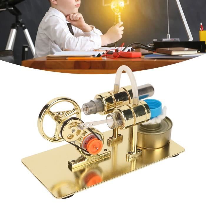 Acheter Aibecy Mini moteur à Air chaud Stirling modèle de moteur flux puissance physique expérience jouet éducatif
