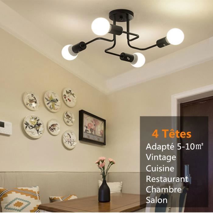 plafonnier avec ampoule e14 cdiscount