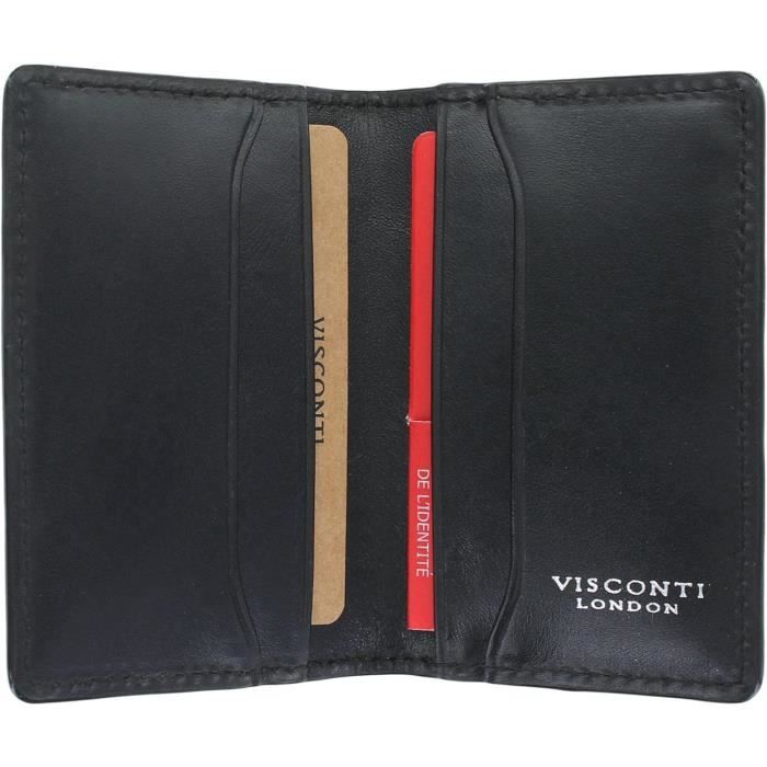Visconti Heritage Collection BRIXTON Bi-Fold Leather Wallet RFID blocking HT11 e