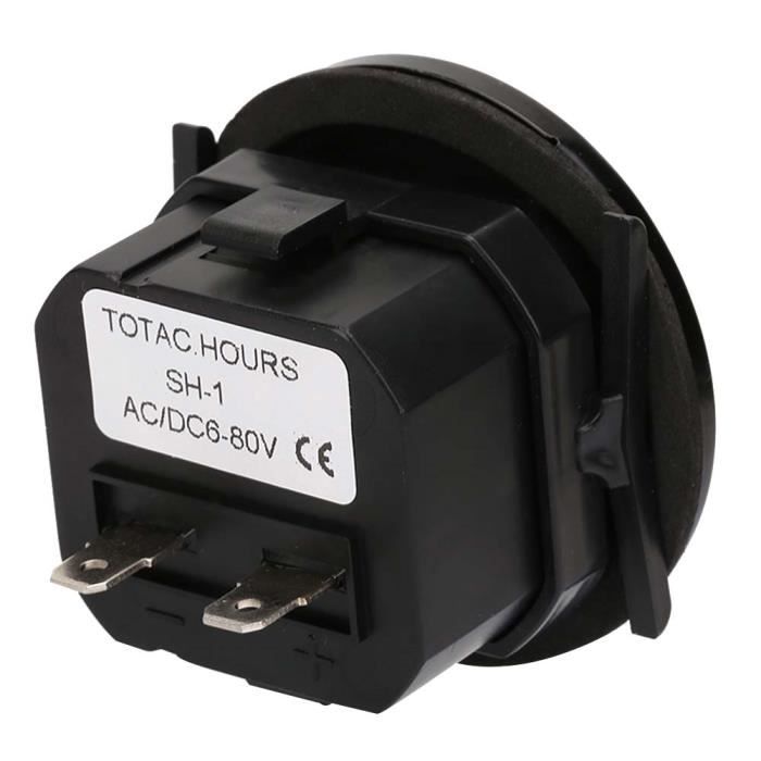 Compteur Horaire Générateur Yooreal - AC/DC 5-277V Étanche IP68 Pour Tondeuse, Tracteur, Débroussailleuse