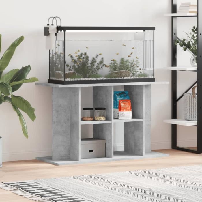 VIDAXL Support pour aquarium béton